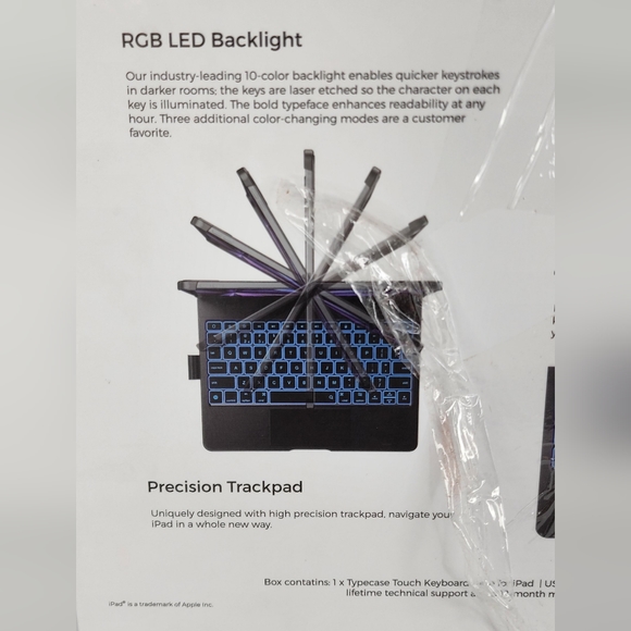 TYPECASE TOUCH Keyboard for iPad. 10.2. - Picture 2 of 12